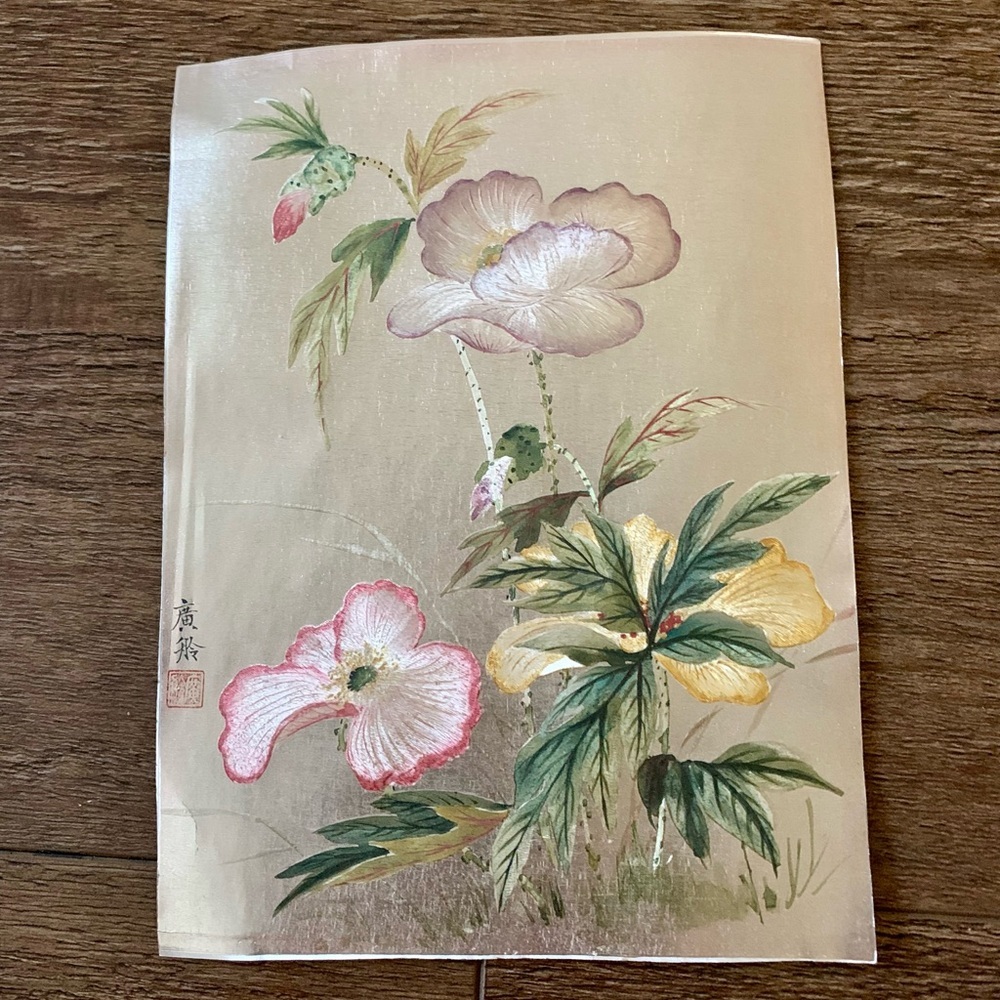 Vintage  FJ Warren LTD print England 6/8 inch
